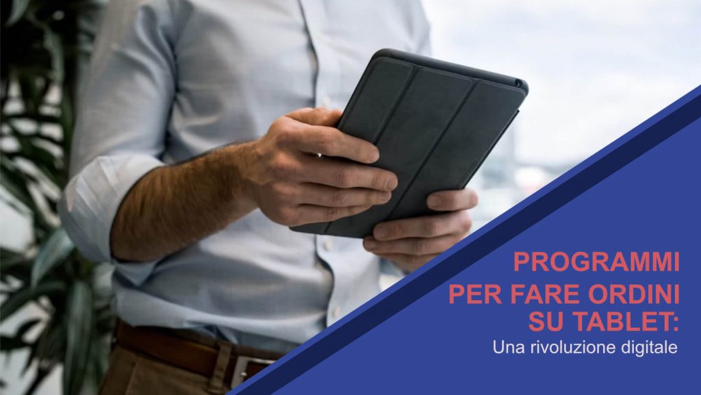 programmi per fare ordini tablet