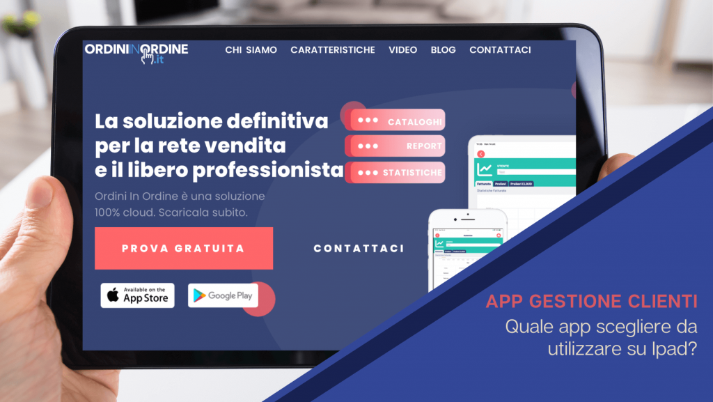 App gestione clienti IOS